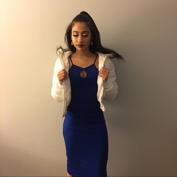 Royal Blue Dress - Picture 1 of 4