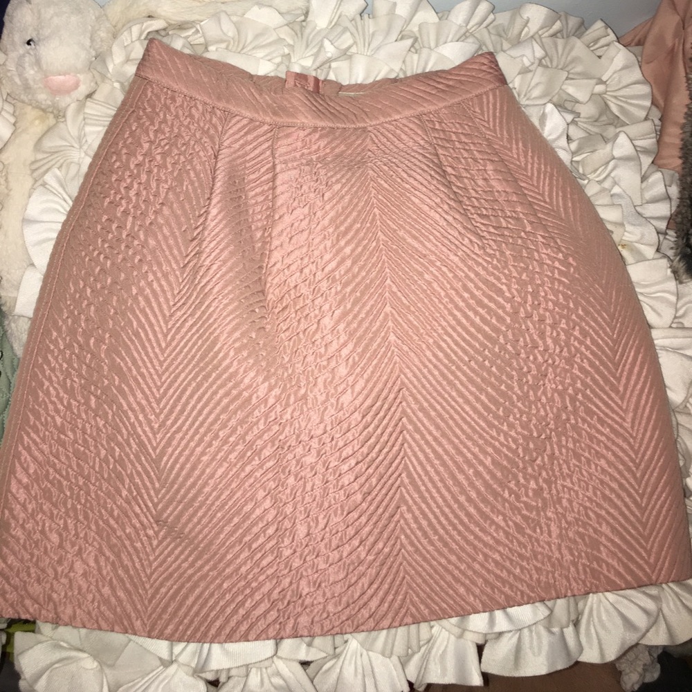 Pink skirt