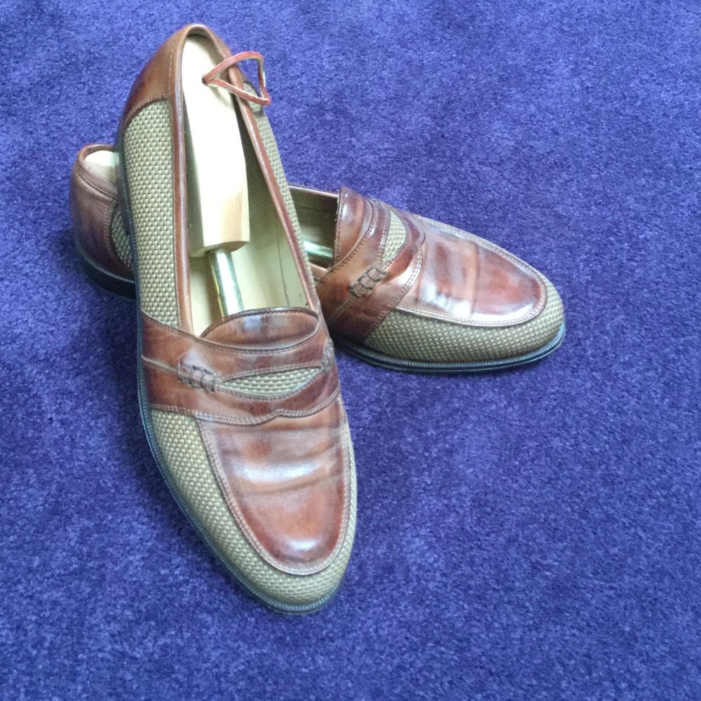 Johnston & Murphey Men's Loafers - Picture 1 of 3