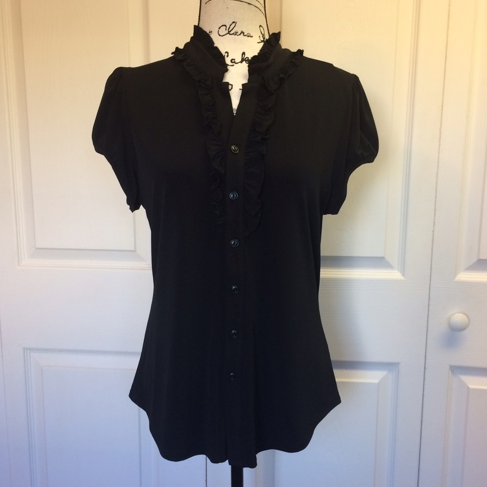 NWT Women's Speechless Black Blouse, size XL
