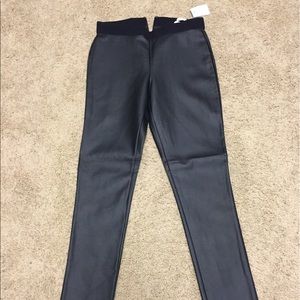 JCrew Faux Leather Skinny Pant