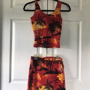 ✨ BOUTIQUE Two Piece Vacation Set