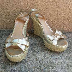 Espadrille wedge sandals