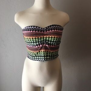 VS tribal print bandeau
