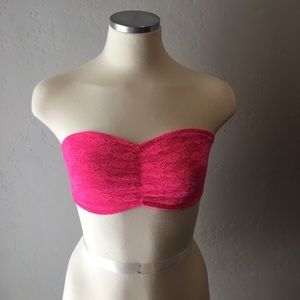 VS Pink lace bandeau