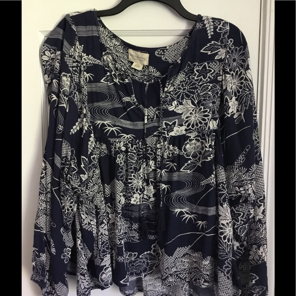 DENIM & SUPPLY  RALPH LAUREN BABY DOLL TOP