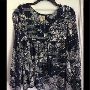 DENIM & SUPPLY  RALPH LAUREN BABY DOLL TOP