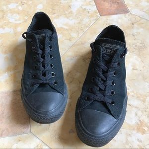 Black Converse All Stars- practically new!