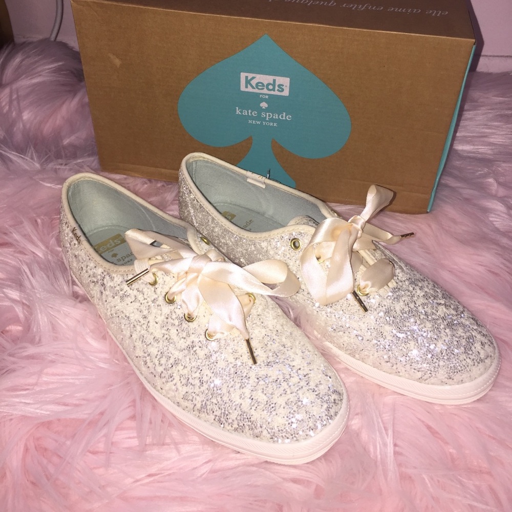 Kate Spade Glitter Keds
