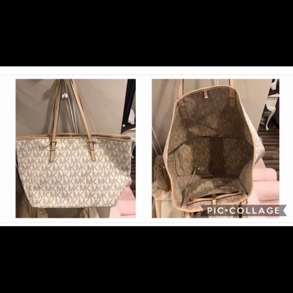 Authentic Mk jet set tote.