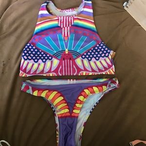 Colorful bikini