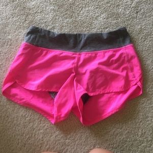 Lululemon size 4 run: speed short