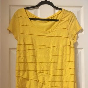 Ann Taylor Loft Ruffled Tunic