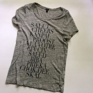 J. Crew Blessings Tee - size medium