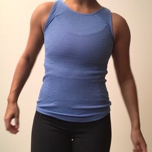 Free People Blue Tank