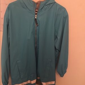 YOUTH size Charles River rain jacket.