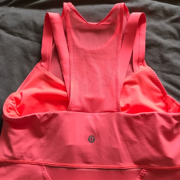 lulu lemon neon pink tank - Picture 3 of 3