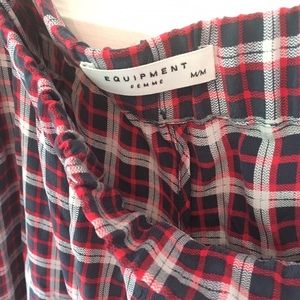 EQUIPMENT 100% Silk Pants/Joggers