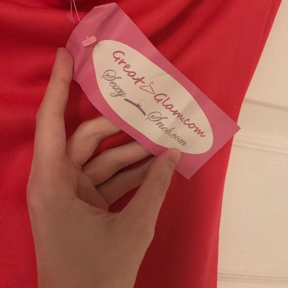 Pink and black party/formal dress - Picture 3 of 4