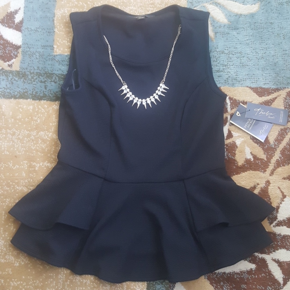 Blk/ party blouse