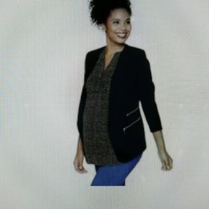 Cascade bi-stretch maternity suit jacket