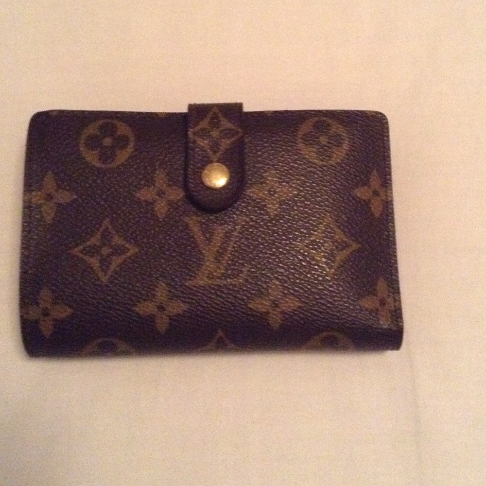Auth Louis Vuitton French Purse Wallet