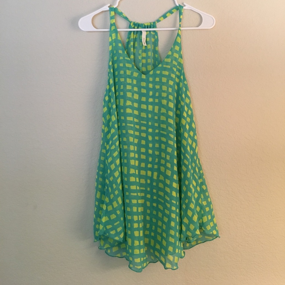 Bright summer top