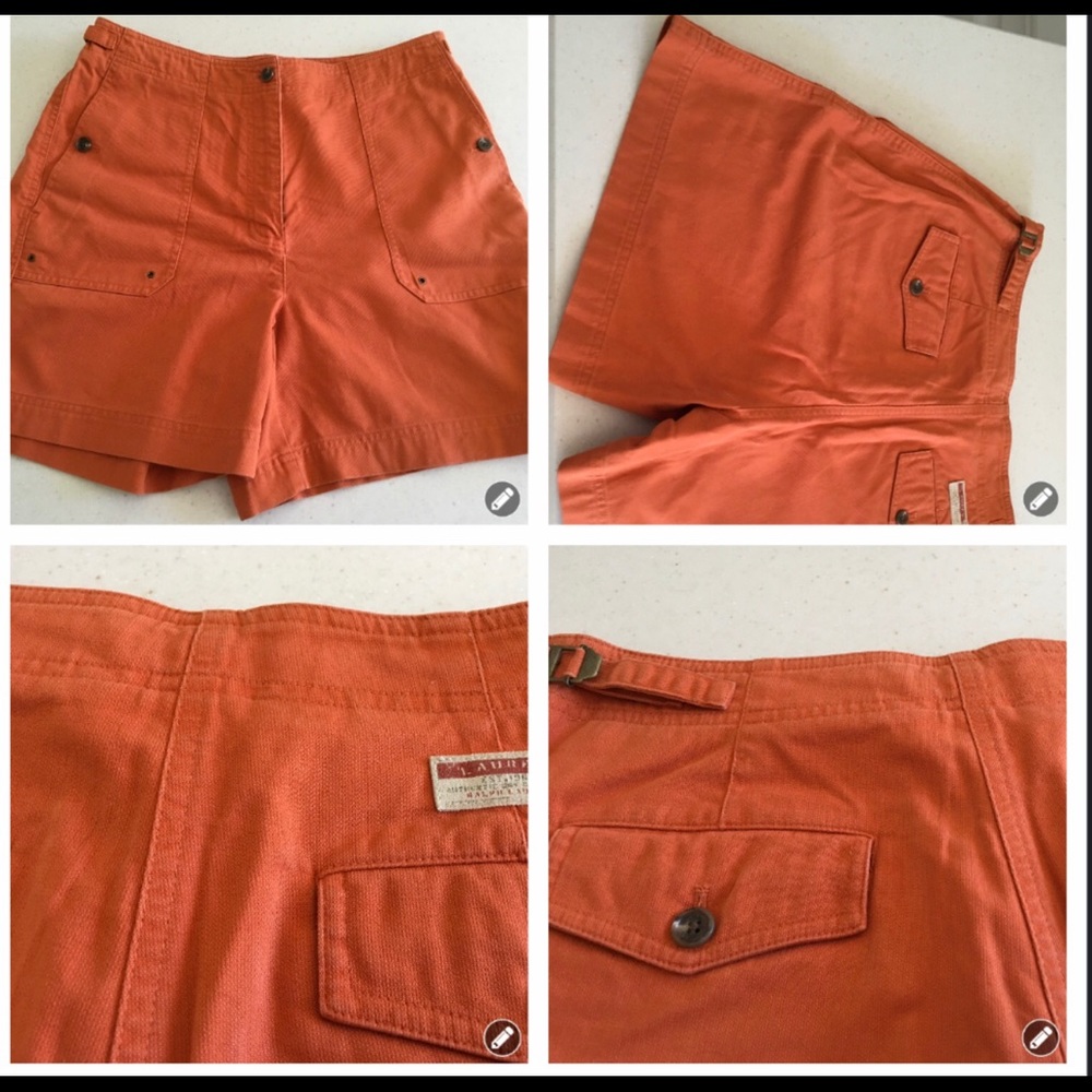 Ralph Lauren shorts! BEAUTIFUL Nantucket Orange!