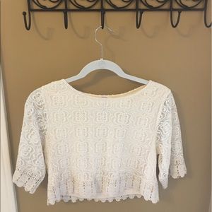 Lace Short Blouse