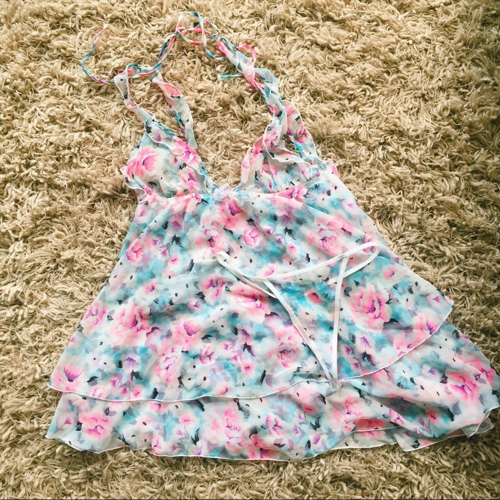 SALE 🌸 Floral Babydoll Set 🌸