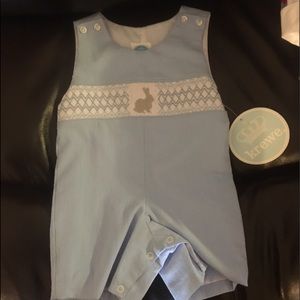12m boy smocked outfit