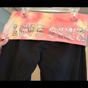 VS Pink Yoga Pants