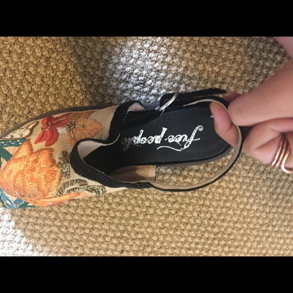 Free People Embroidered Clogs - Picture 2 of 3