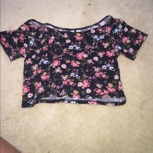 Floral Crop top