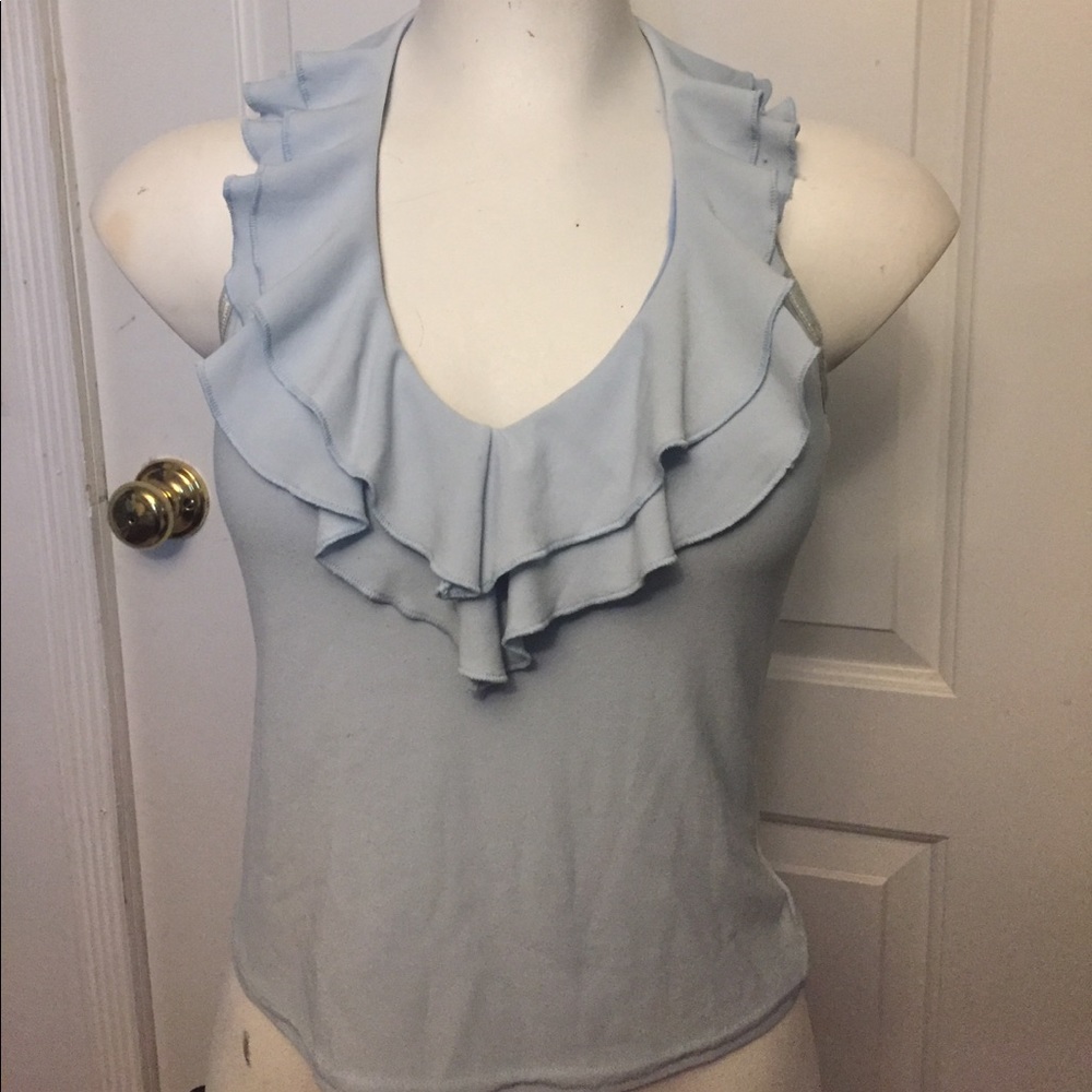 Vintage v neck blouse