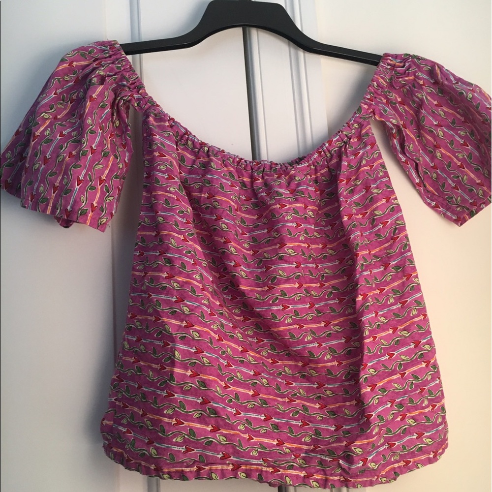 Floral halter top
