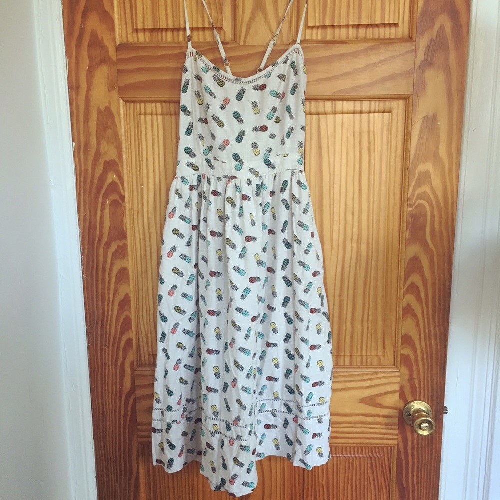 Pineapple Picnic Dress