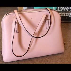 Soft pink Kate spade handbag