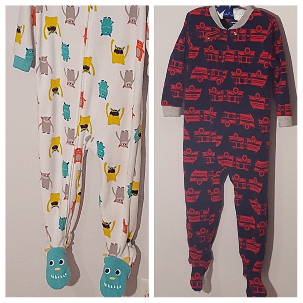 Carter's Fleece Foot Pajamas Bundle