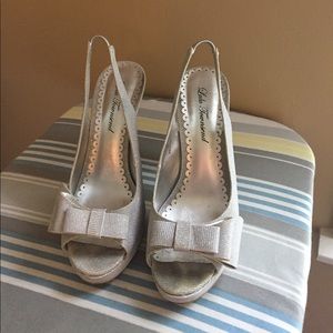 Silver heels