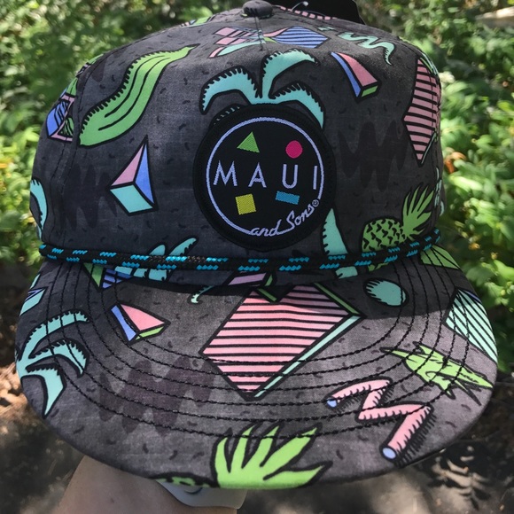 maui and sons flip up hat