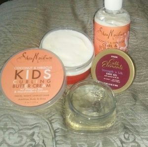 Shea moisture and silk elements bundle