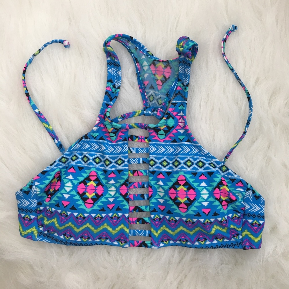 Halter bathing suit top