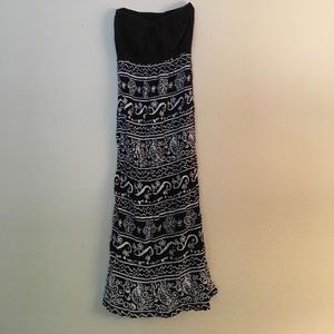 Urban Outfitters tube dress with flowing skirt