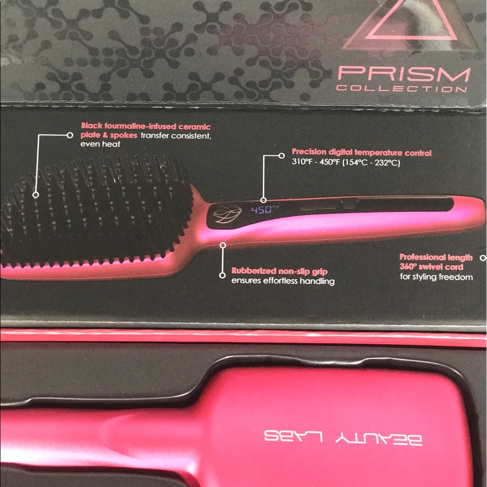 Beauty Labs Tourmaline Ceramic Styling Brush - Picture 2 of 4
