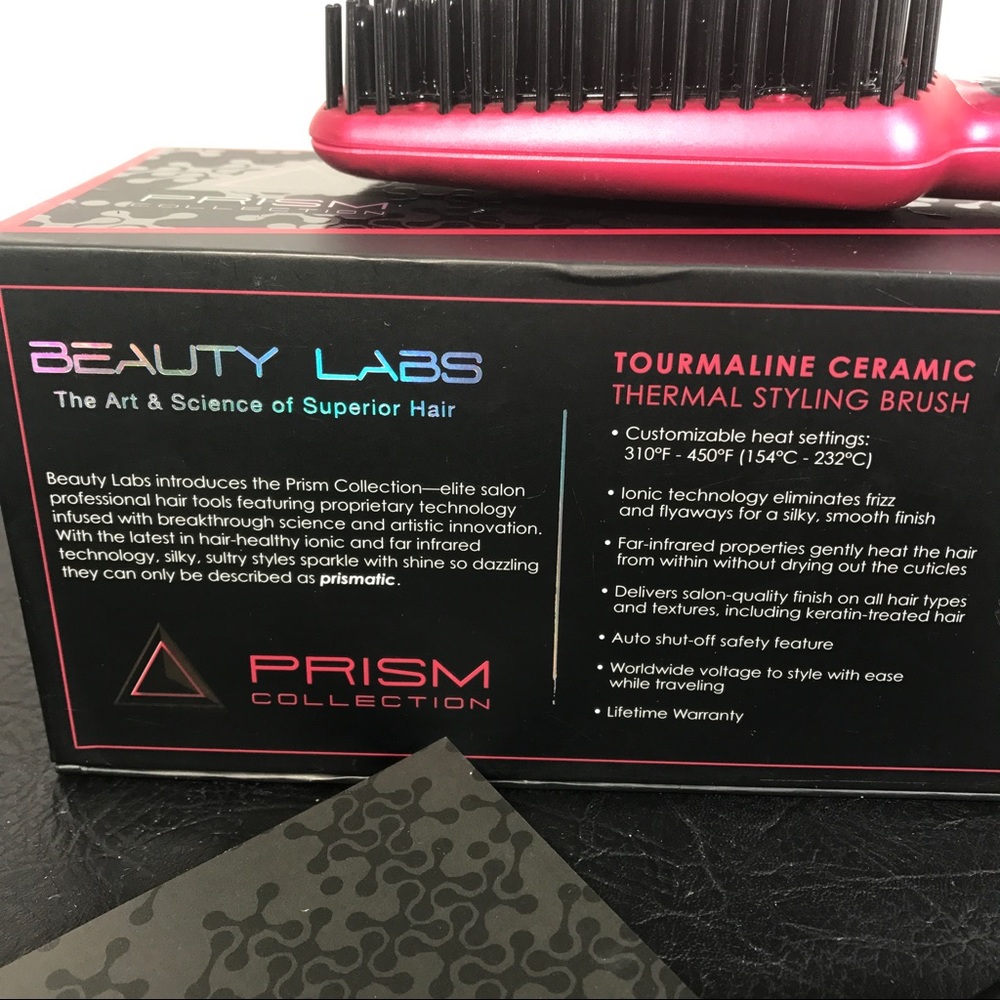 Beauty Labs Tourmaline Ceramic Styling Brush - Picture 3 of 4
