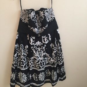 White House Black Market Strapless dress