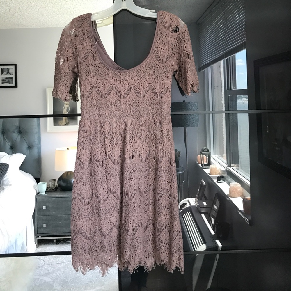 Urban Outfitters Lace Vibes Summer Dress