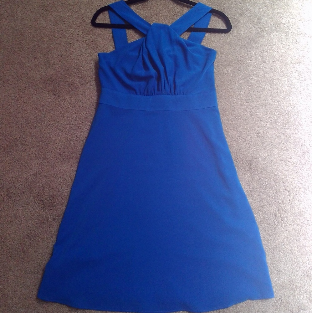 New York & Co royal blue dress size 2/4