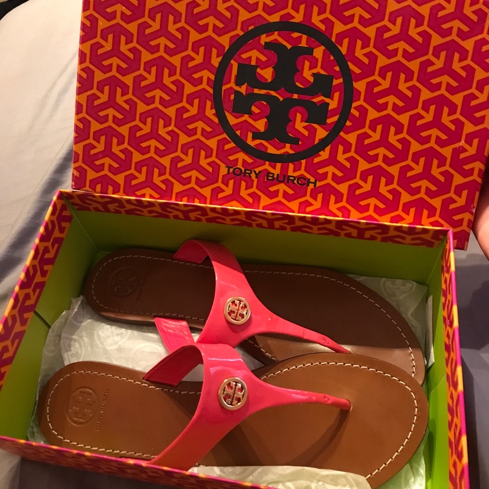 Pink Tory burch sandals!!!